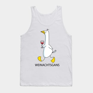 Christmas goose with wine Tank Top